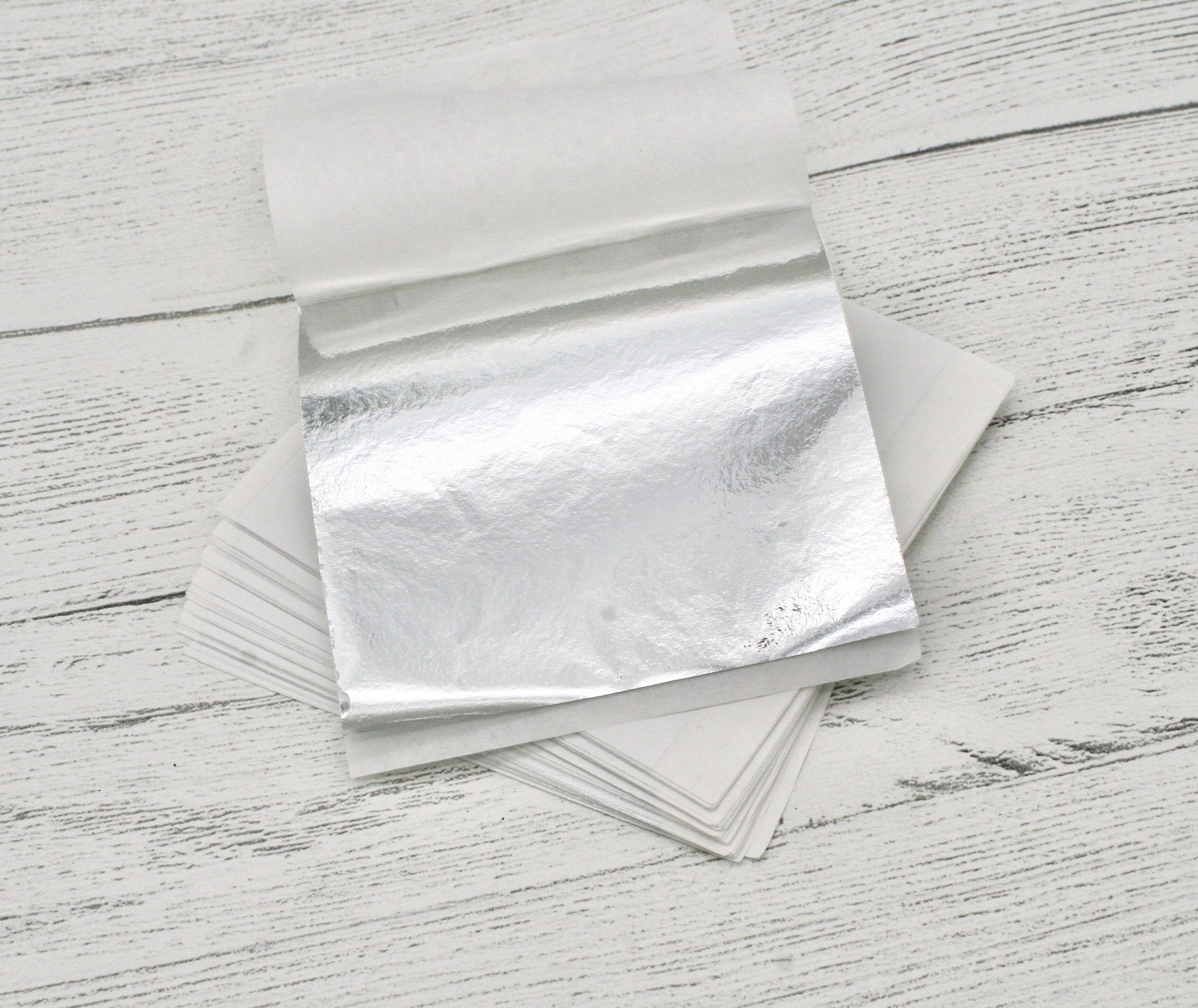 Silver Leaf Foil Gilding Sheets Craftyopia