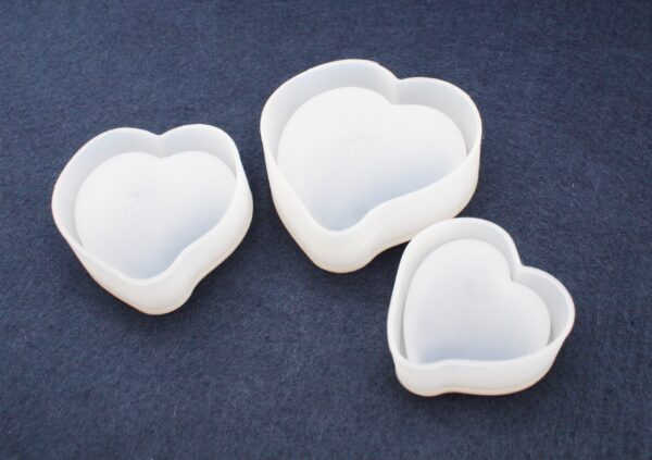 Chunky Heart Silicone Mould - Image 6