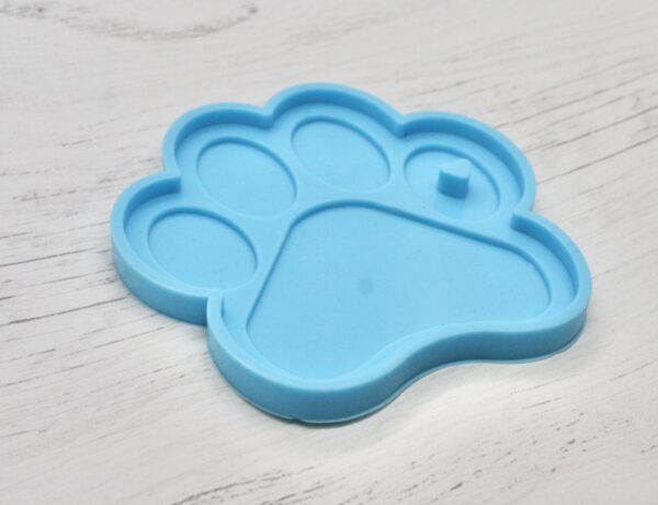 Paw Print Key Ring Silicone Mould - Image 4
