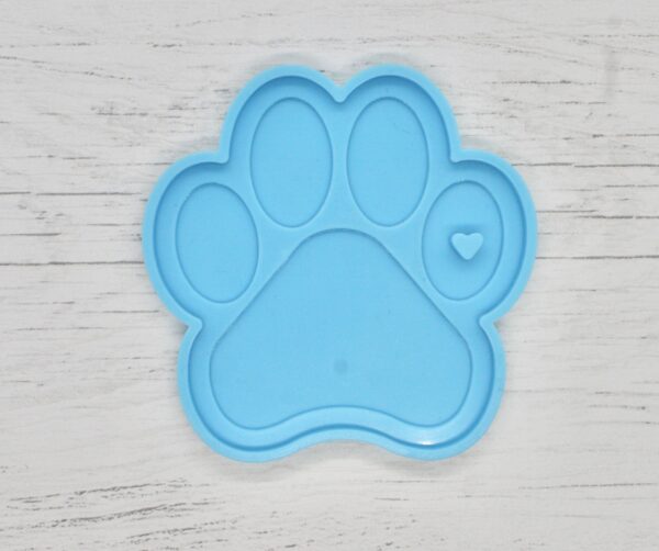 Paw Print Key Ring Silicone Mould