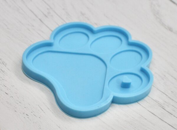 Paw Print Key Ring Silicone Mould - Image 5